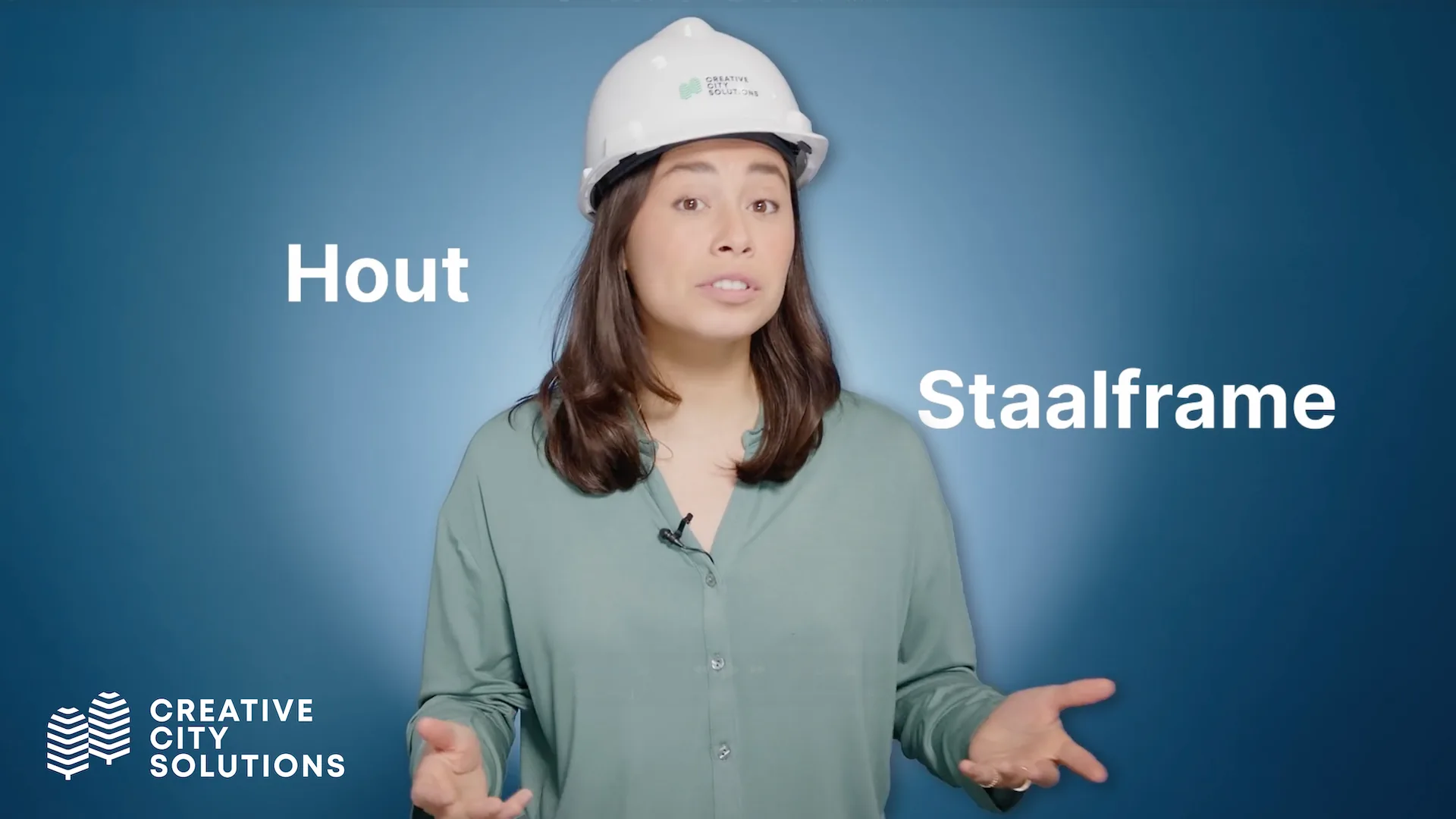 Explainer-video over de fundering bij een optopping, met een houten of stalen bouwmethode.