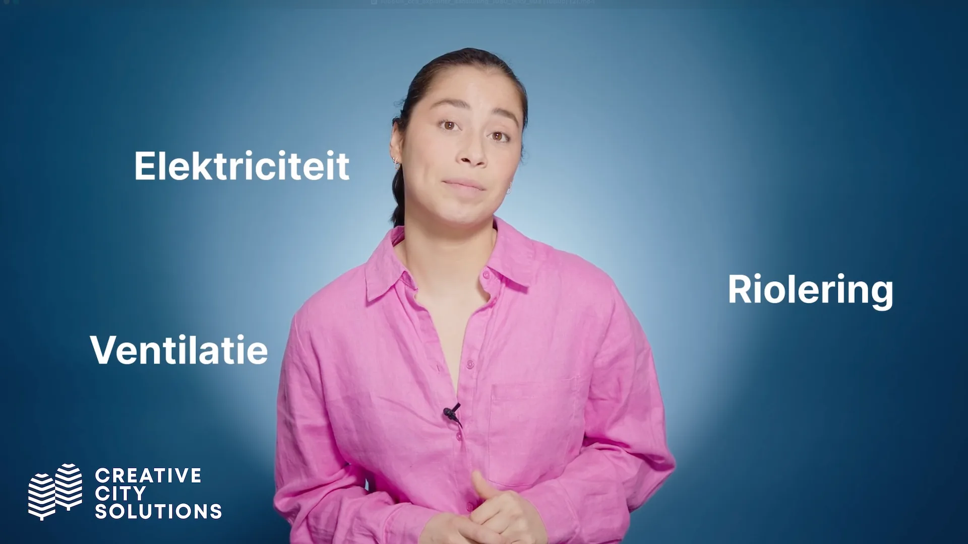Explainer-video over de technische aansluiting bij een optopping: elektriciteit, riolering en ventilatie.