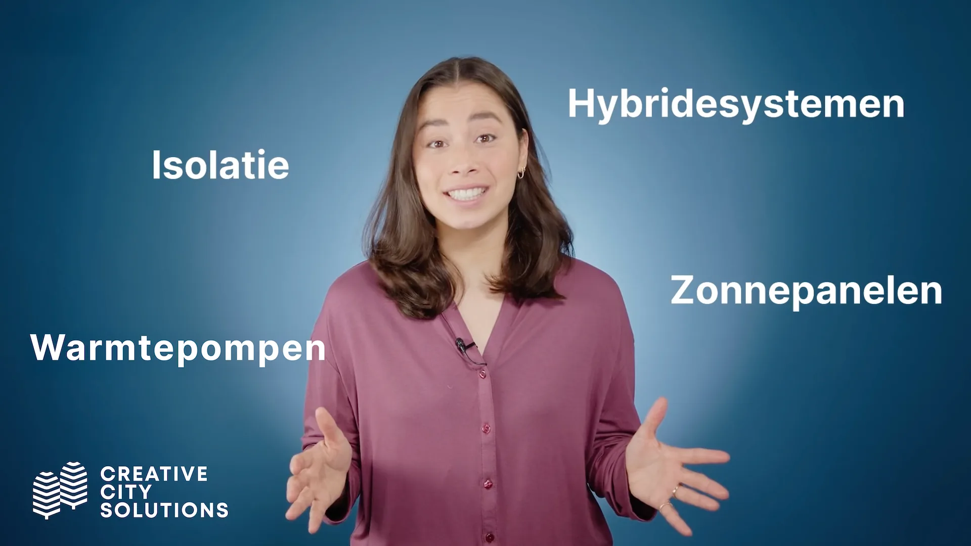 Explainer-video over de Trias Energetica, met isolatie, warmtepompen, hybride systemen en zonnepanelen.