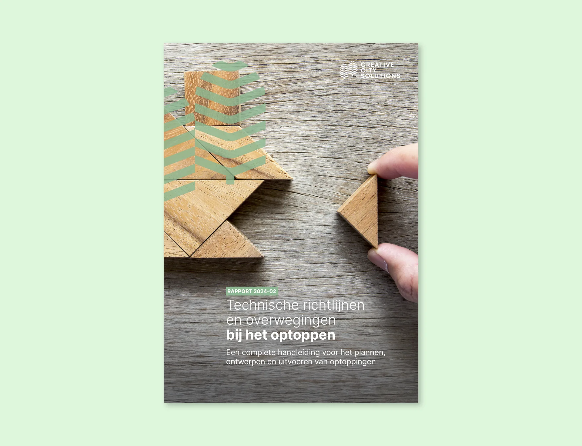 Omslag van de handreiking technische richtlijnen en overwegingen bij het optoppen.