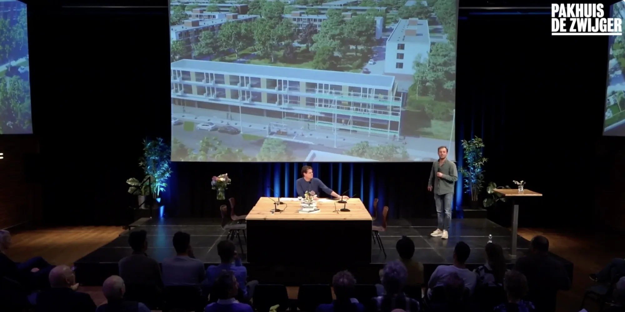 Presentatie over optoppen in Pakhuis de Zwijger